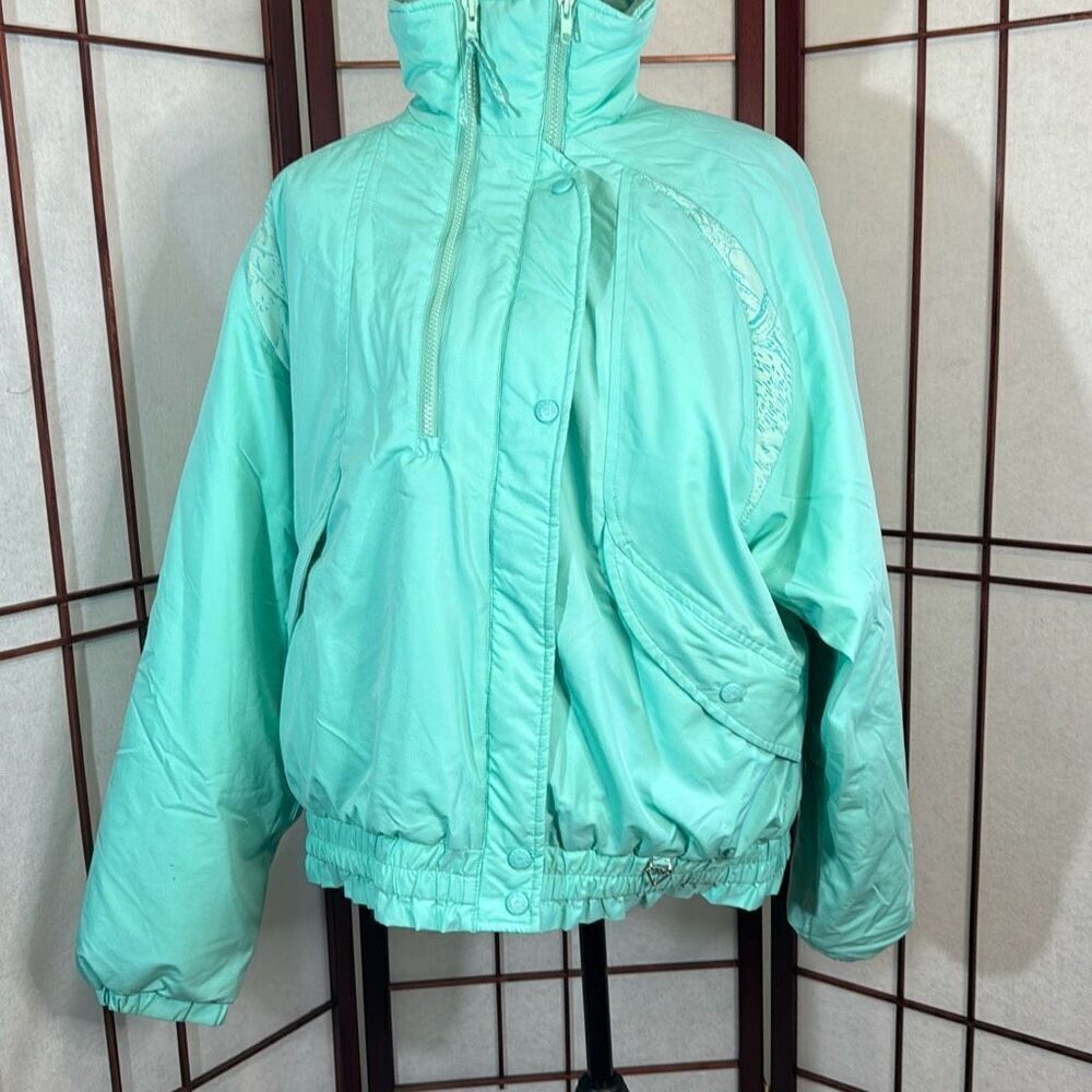 Obermeyer Sport light teal winter coat size 14
